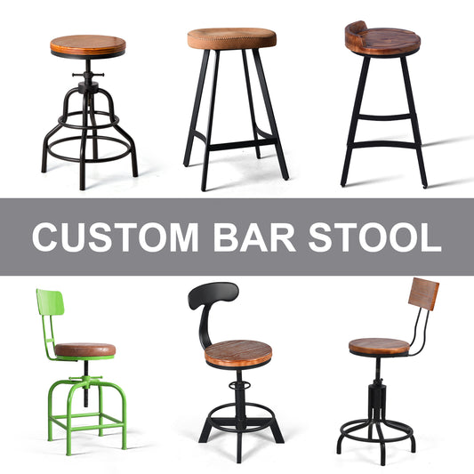 Custom bar stool (COLOR)