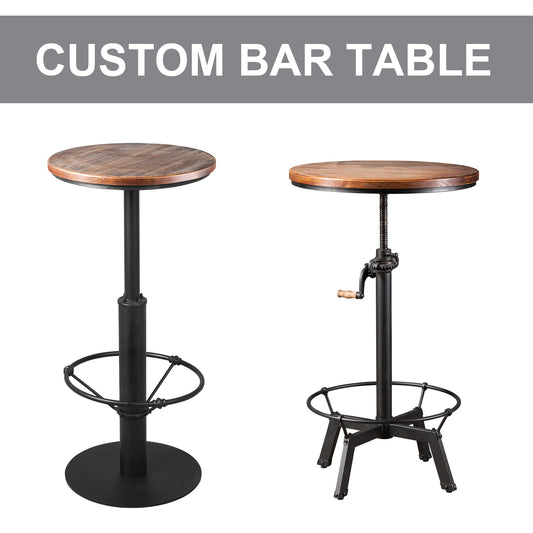 Custom bar table (SIZE)